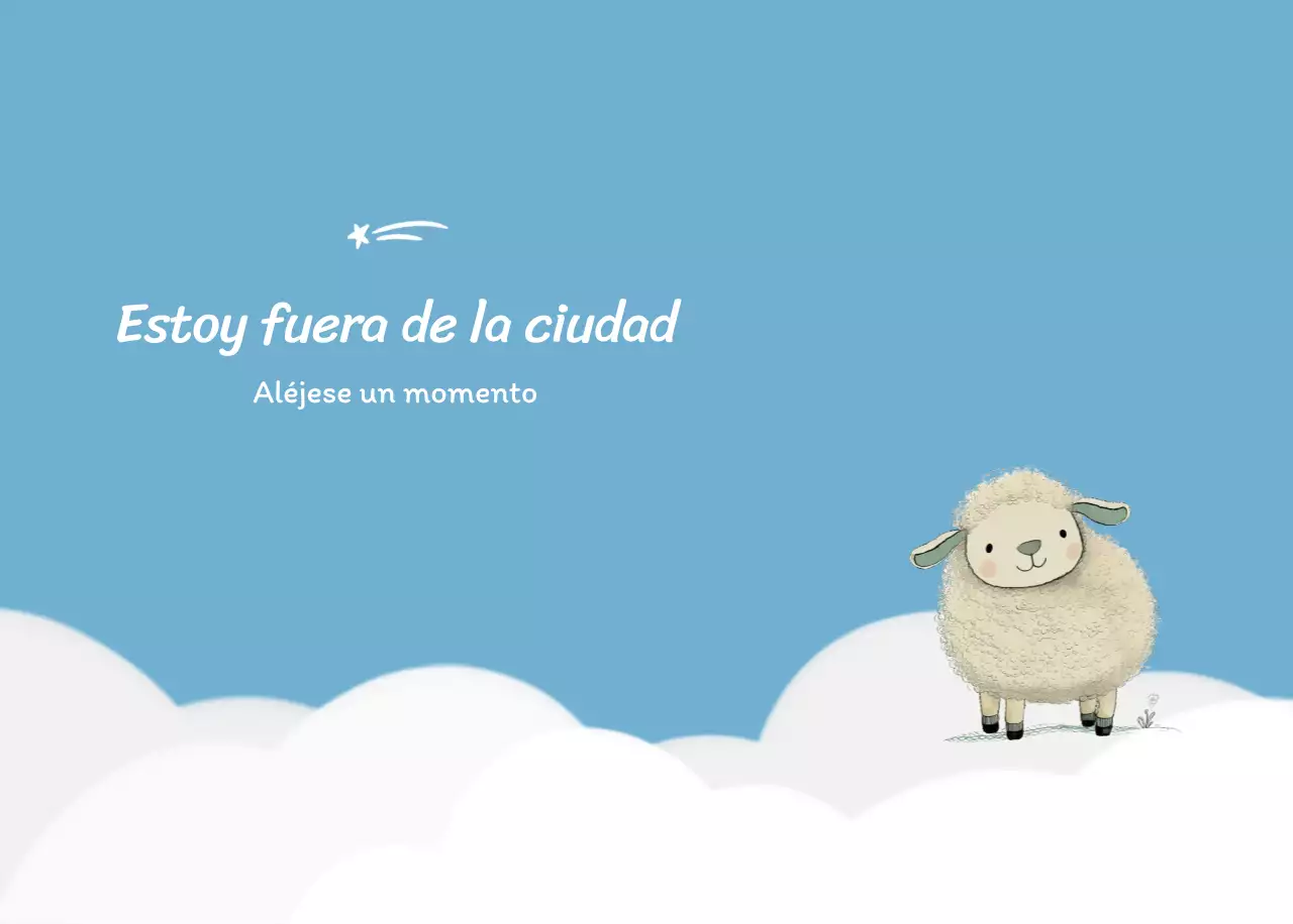 Un calendario devocional con acogedoras ilustraciones y versículos bíblicos sobre fondo azul claro