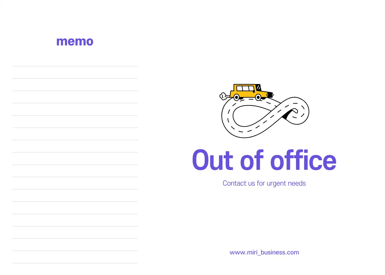 Clean line illustration on a purple background