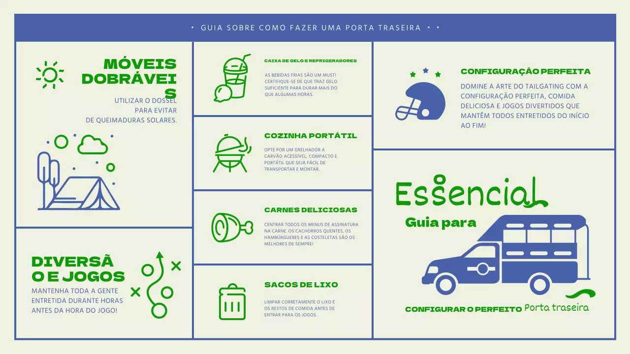 guia da porta traseira verde retro