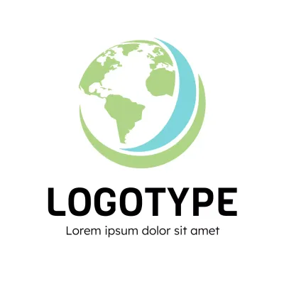 Green Minimal Design Logo