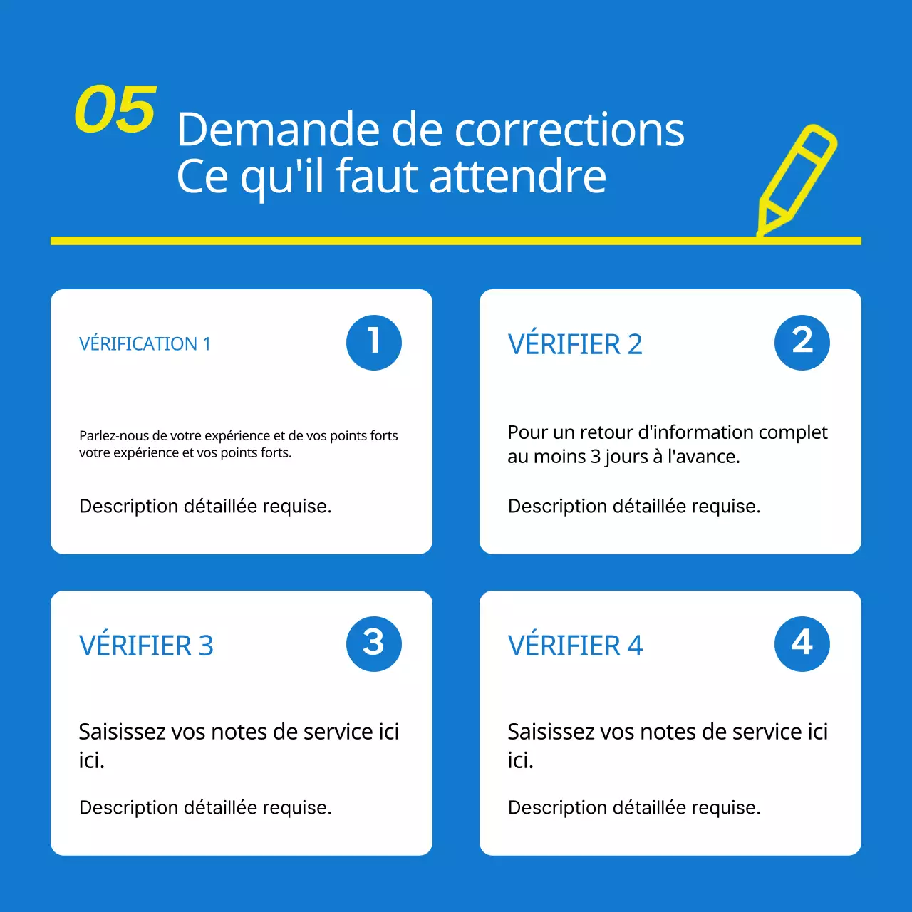 Promotion d'une simple séance de tutorat en bleu clair et jaune