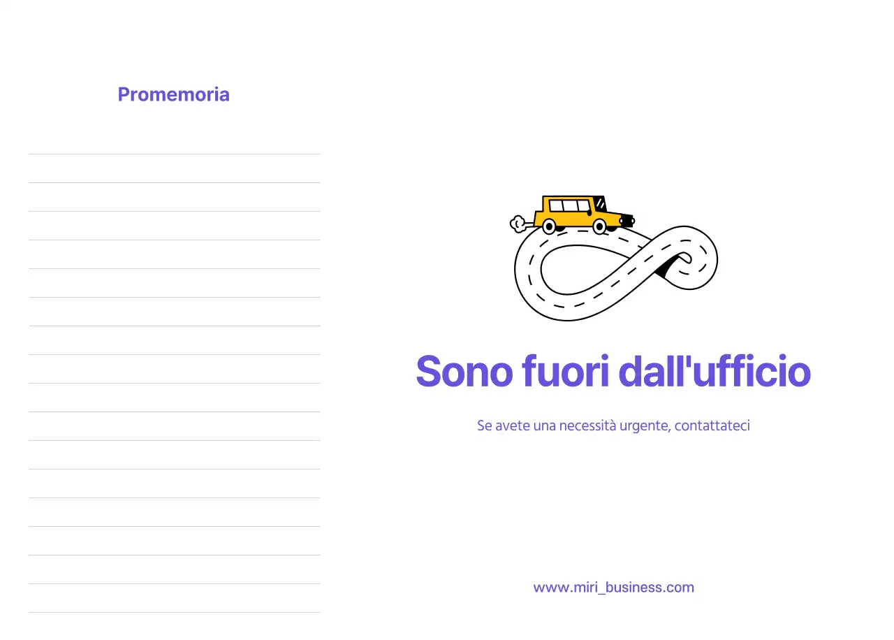 Illustrazione di linee pulite su sfondo viola