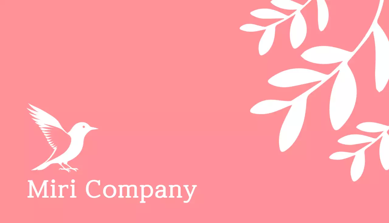 Blue Modern Business Card