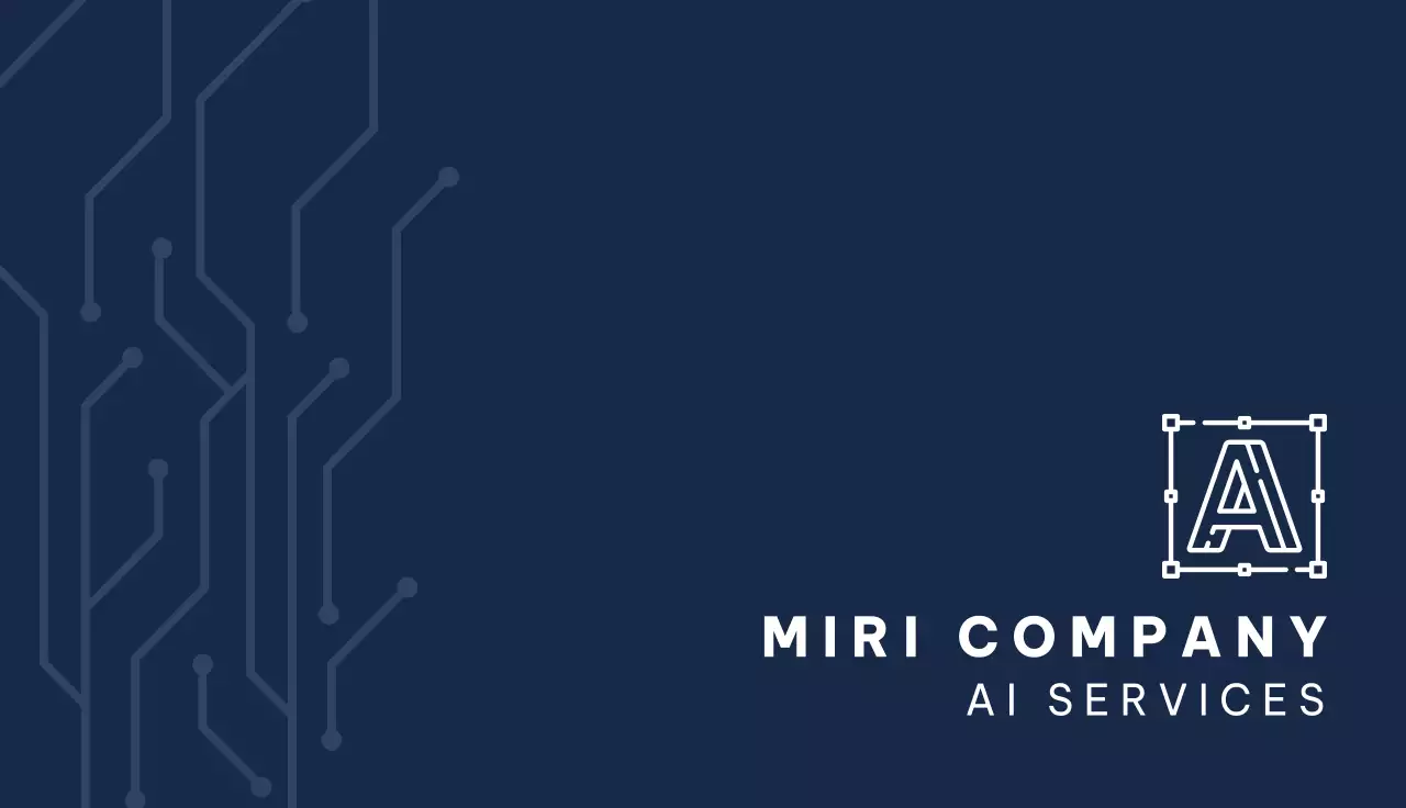 Blue Modern Business Card