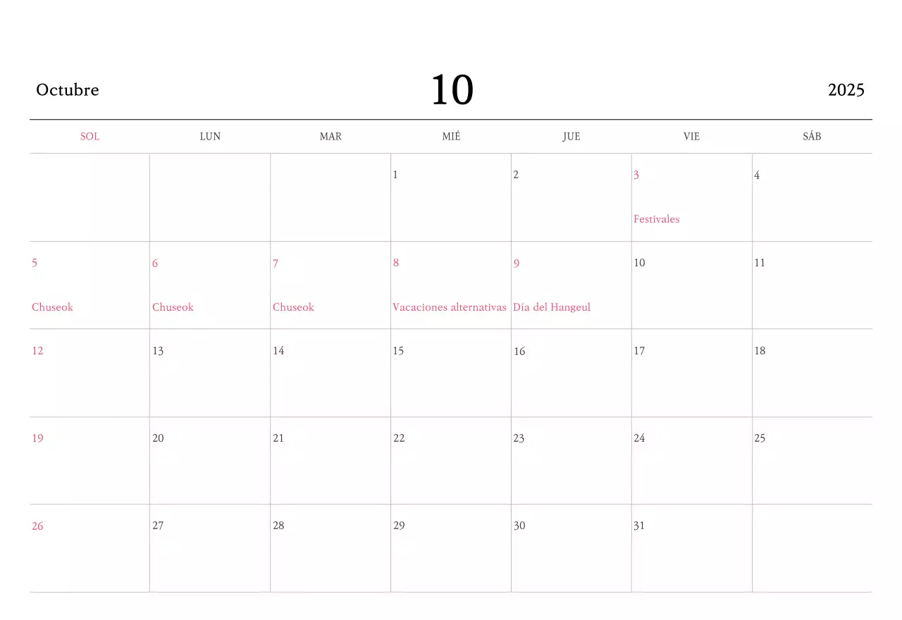 Colores cálidosIglesias con simpáticas ilustraciones