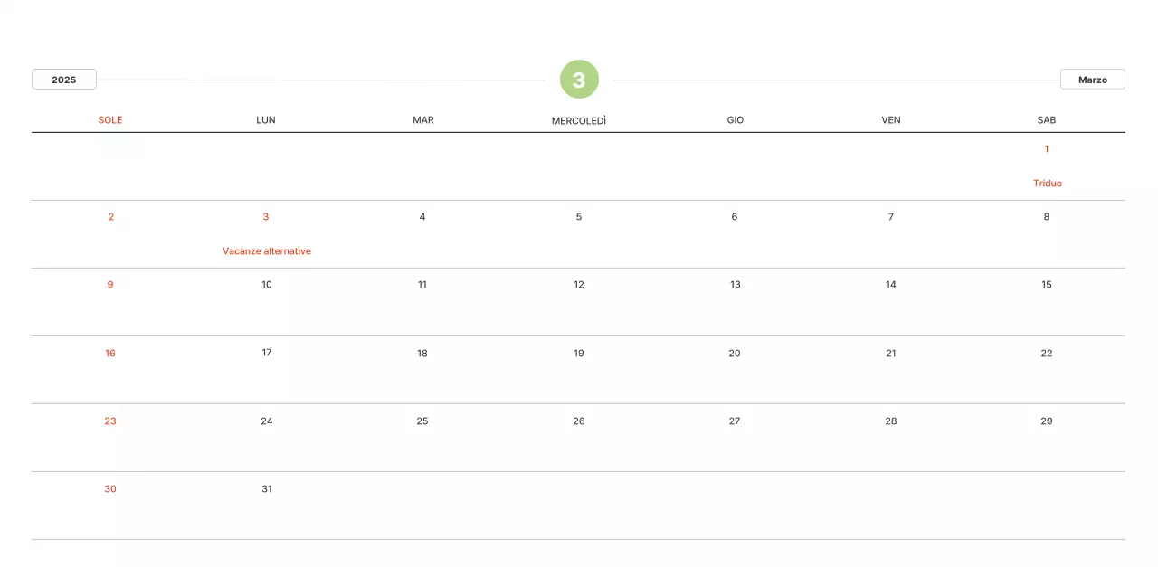 Calda fotografia di paesaggio con colori pastello