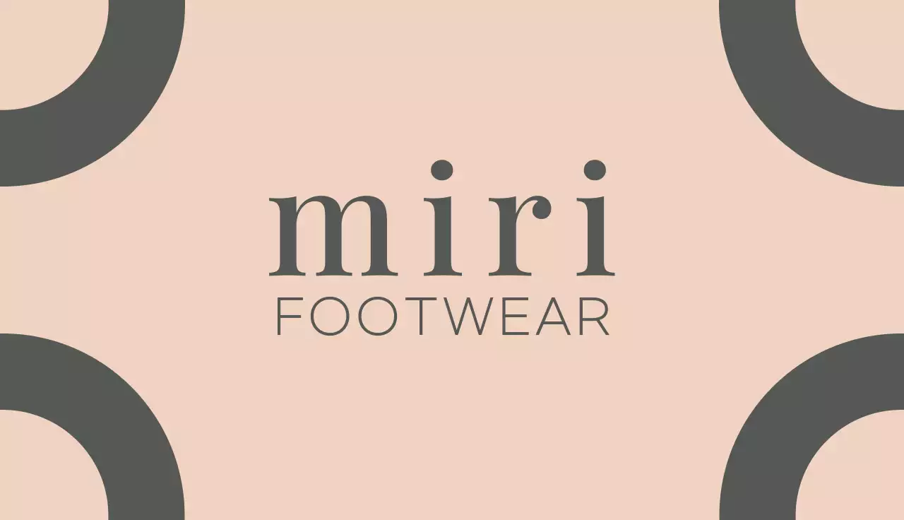 Beige Minimalist Business Card