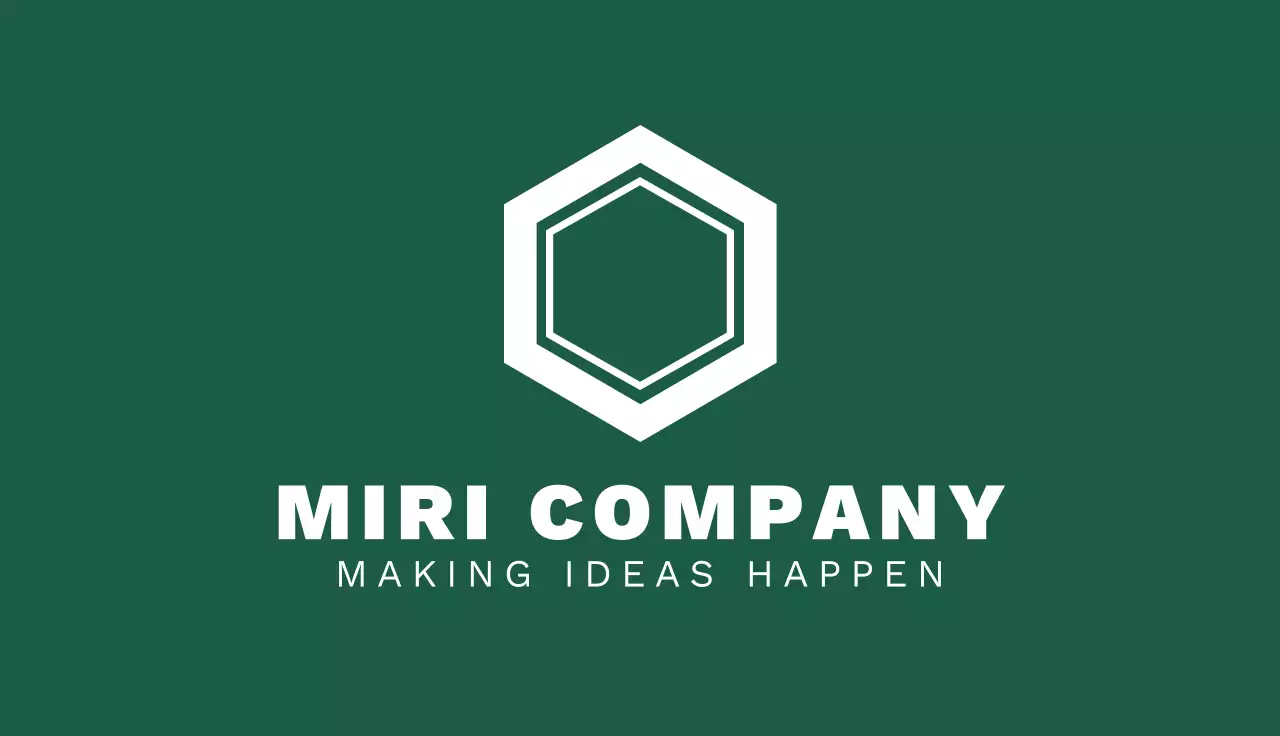 Green Professional Business Card