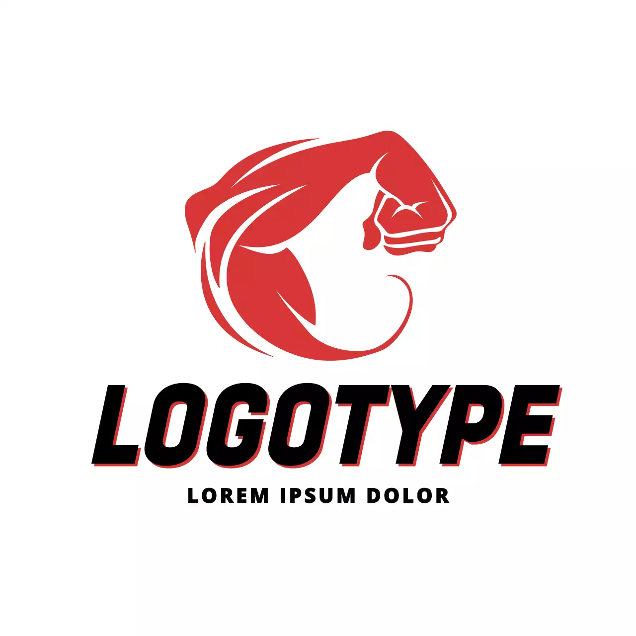 Red Bold Fitness Logo