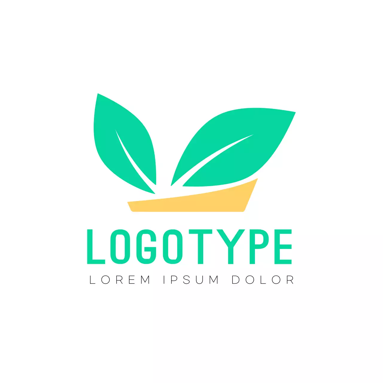 Green Minimal Design Logo