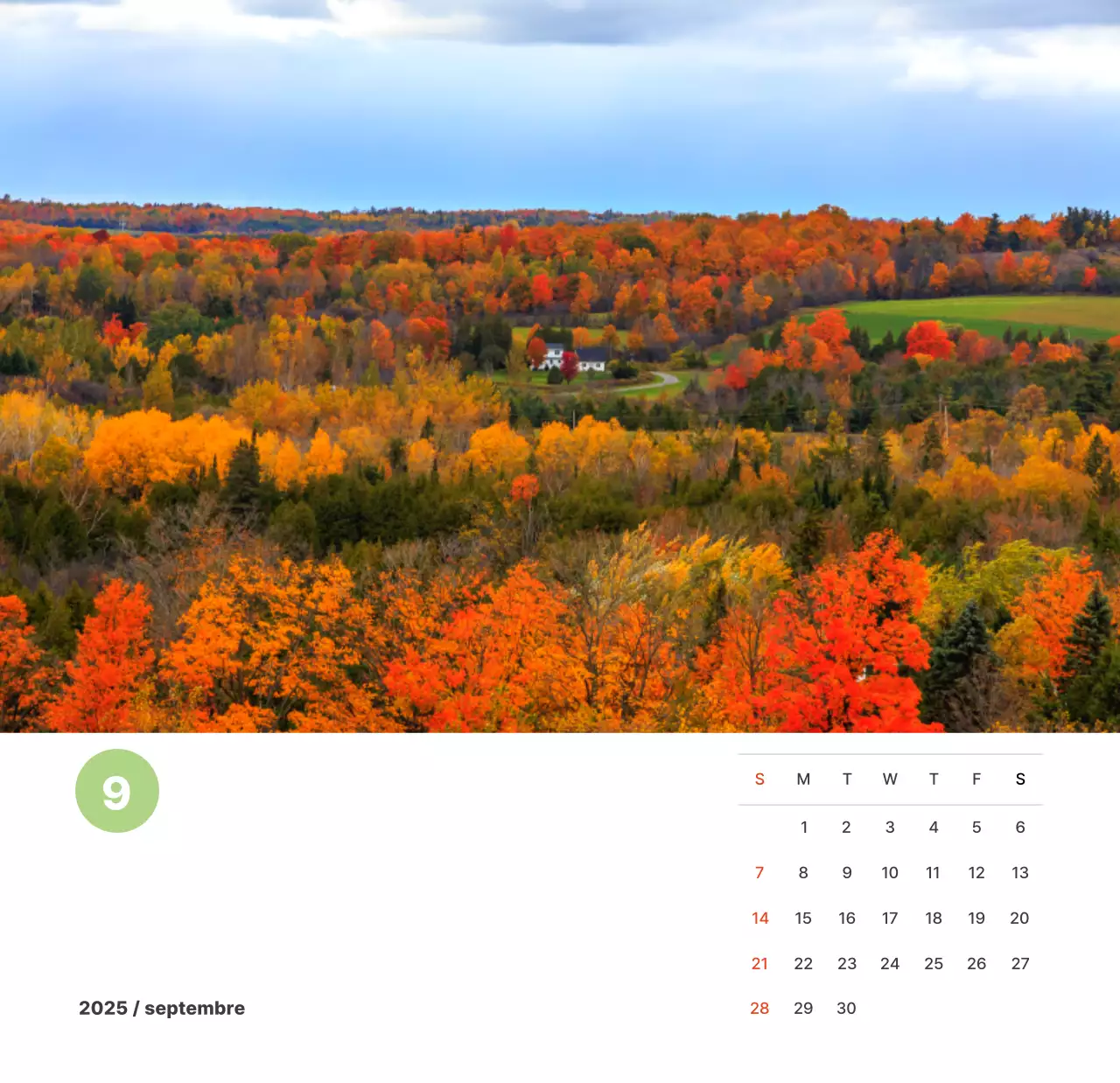 Photographie de paysages chaleureux aux couleurs pastel