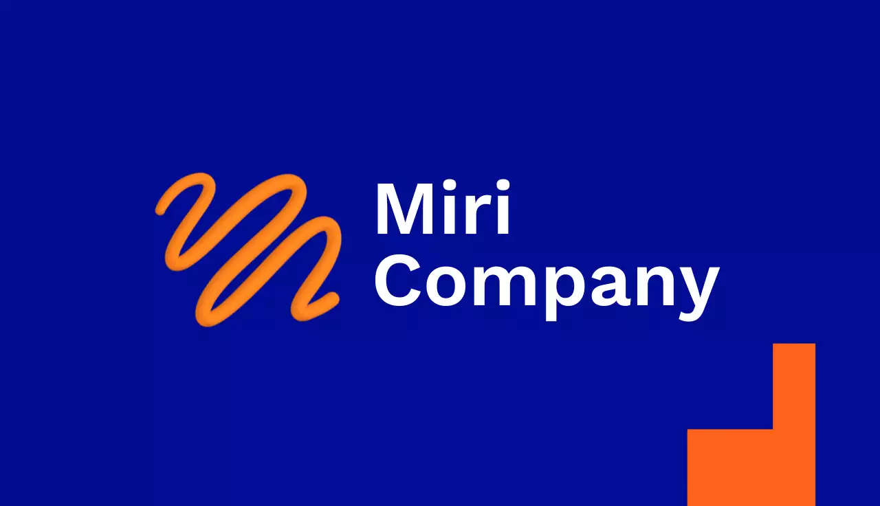 Orange Minimal Business Card