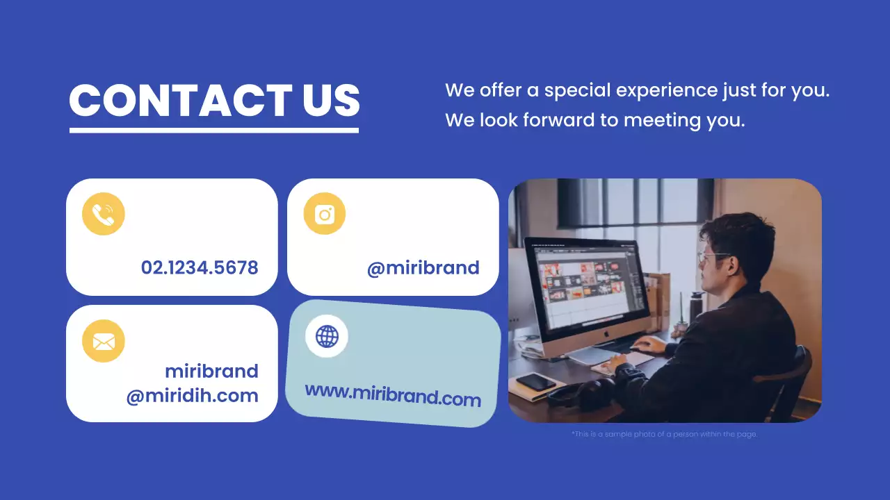 Blue Modern Brand Presentation