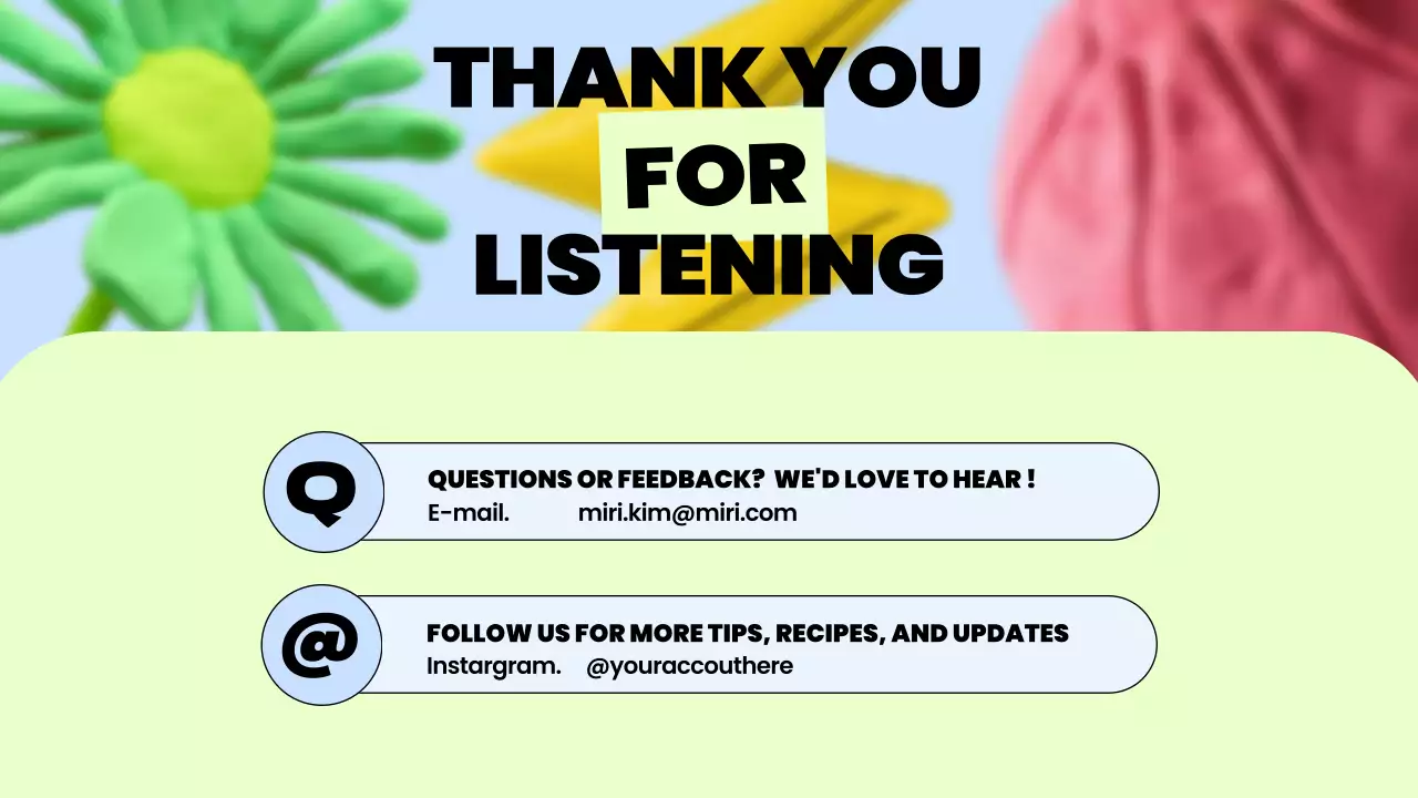 Blue Trendy Workout Guideline Presentation