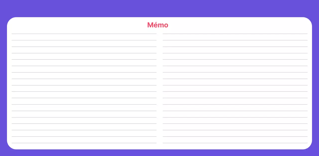Illustration de lignes épurées sur fond violet