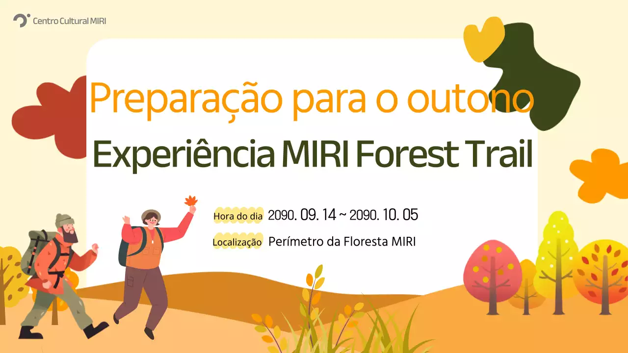 Guia de eventos de outono da Orange Nature
