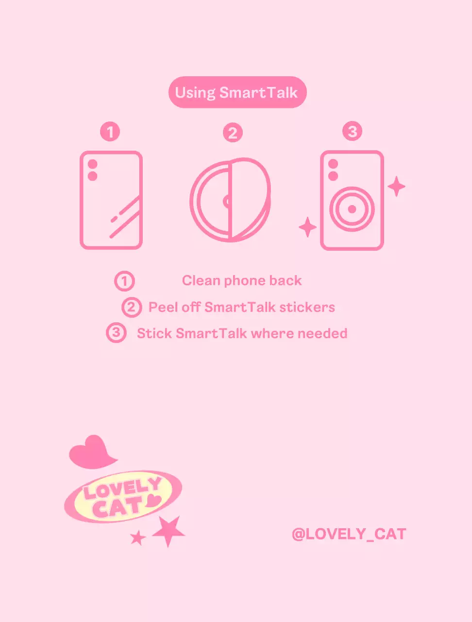 Wallpaper SmartTalk pastel yang kitsch