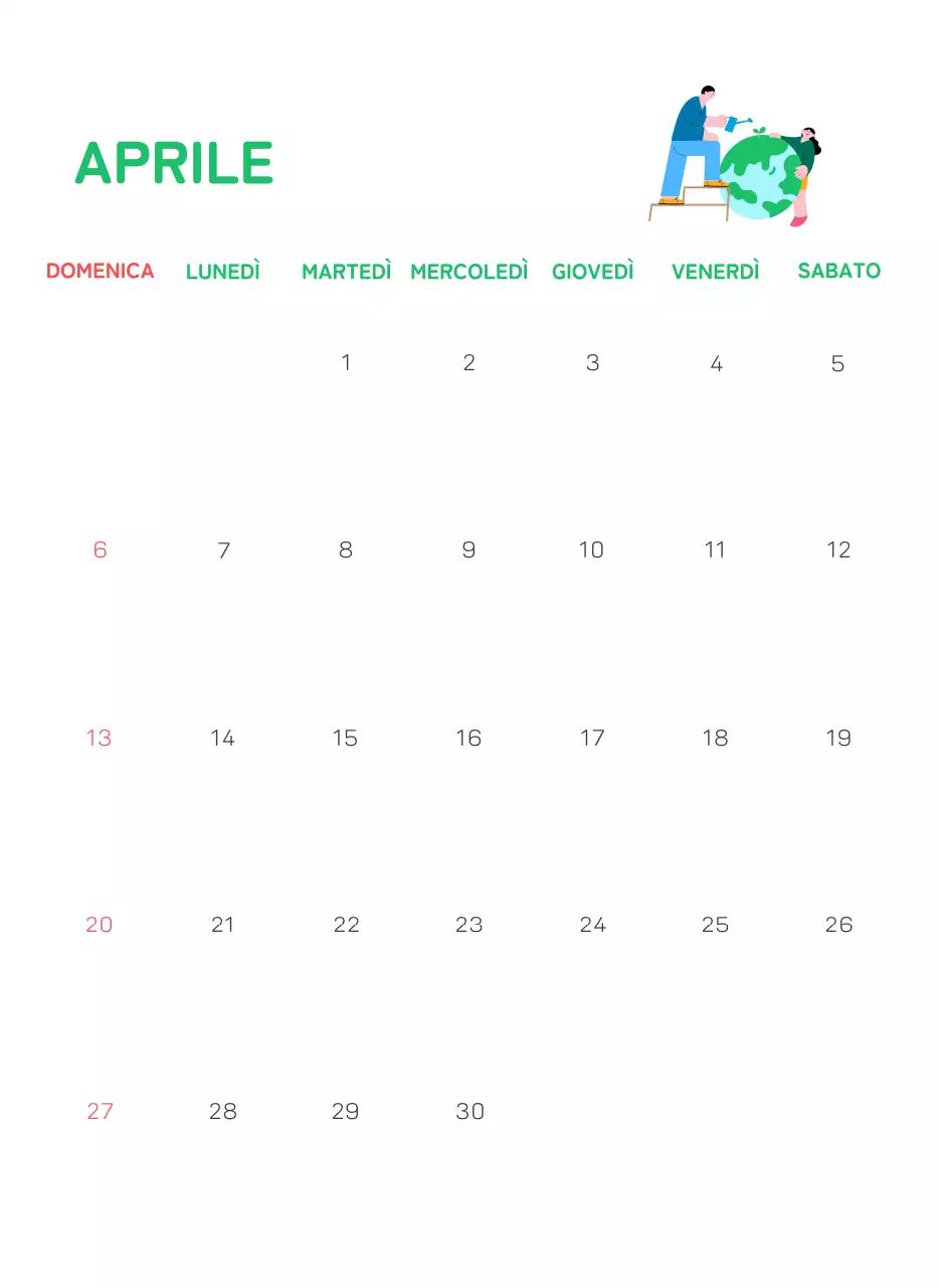 Una fondazione sociale che celebra le festività natalizie con illustrazioni colorate di persone e del pianeta.