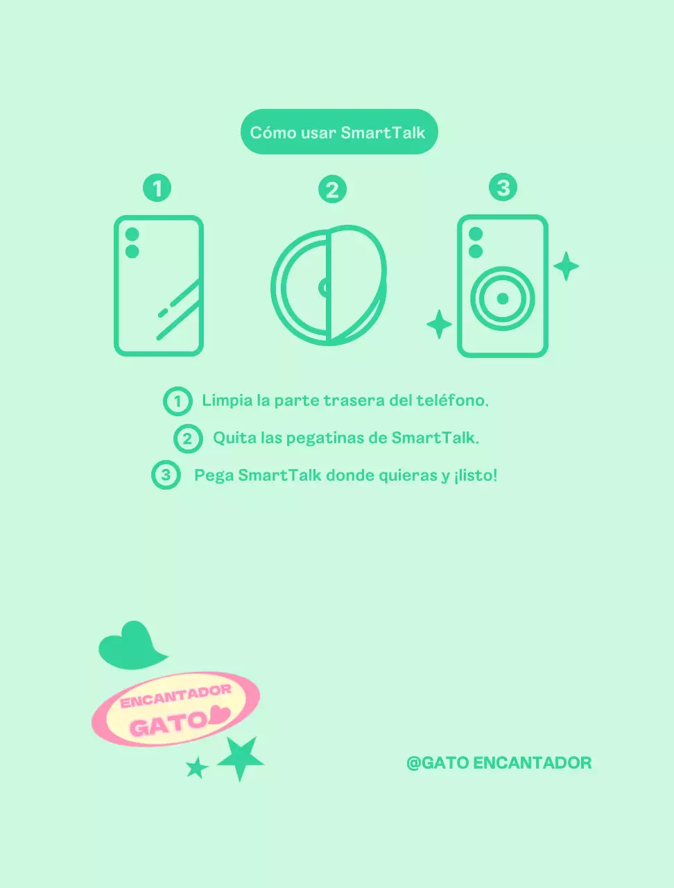 Papel pintado kitsch en tonos pastel de SmartTalk