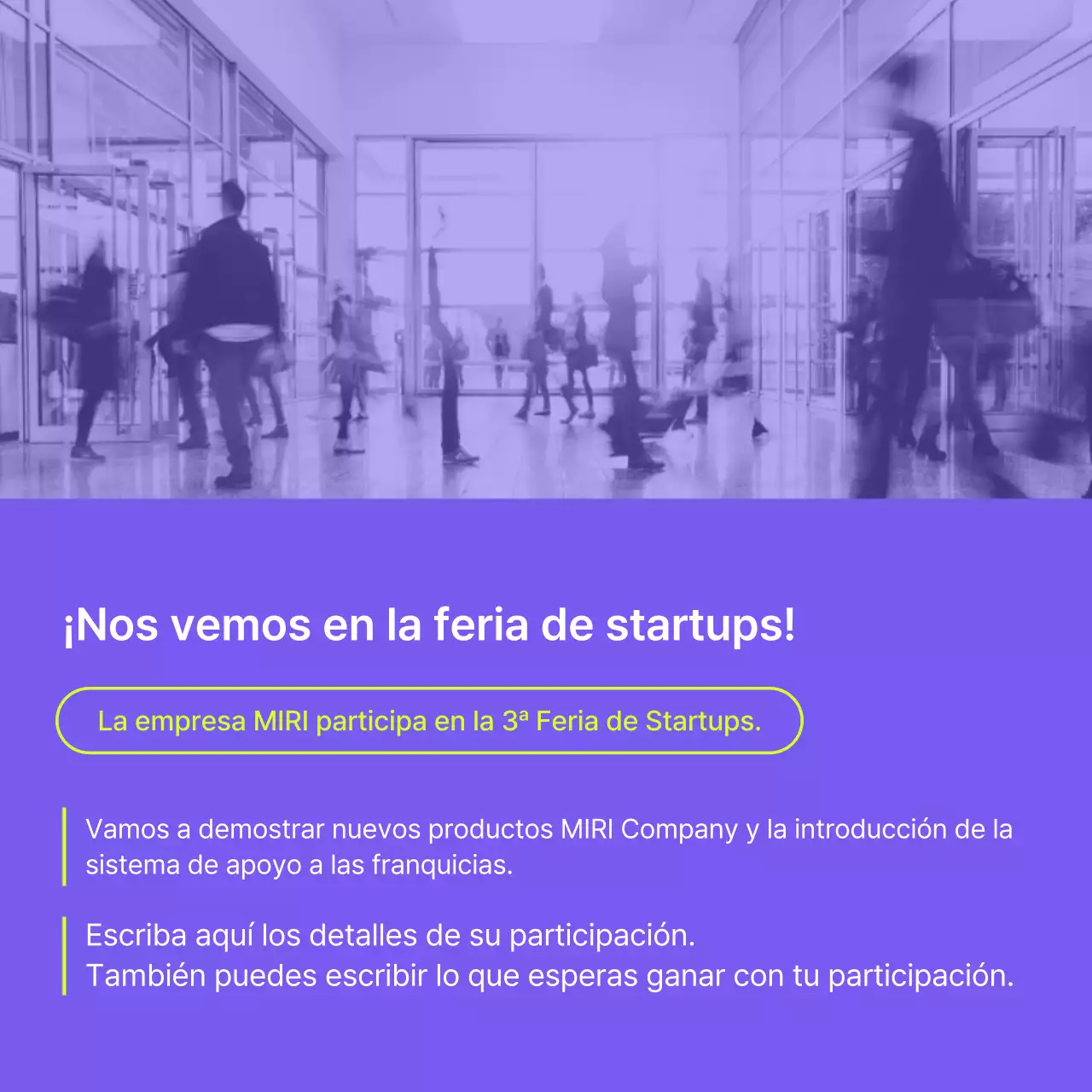 Acerca de Mauve Modern Startup Fair