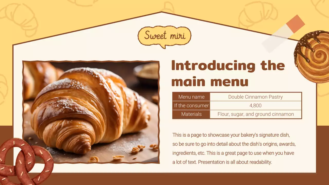 Beige Traditional Bakery Promotion Presentation