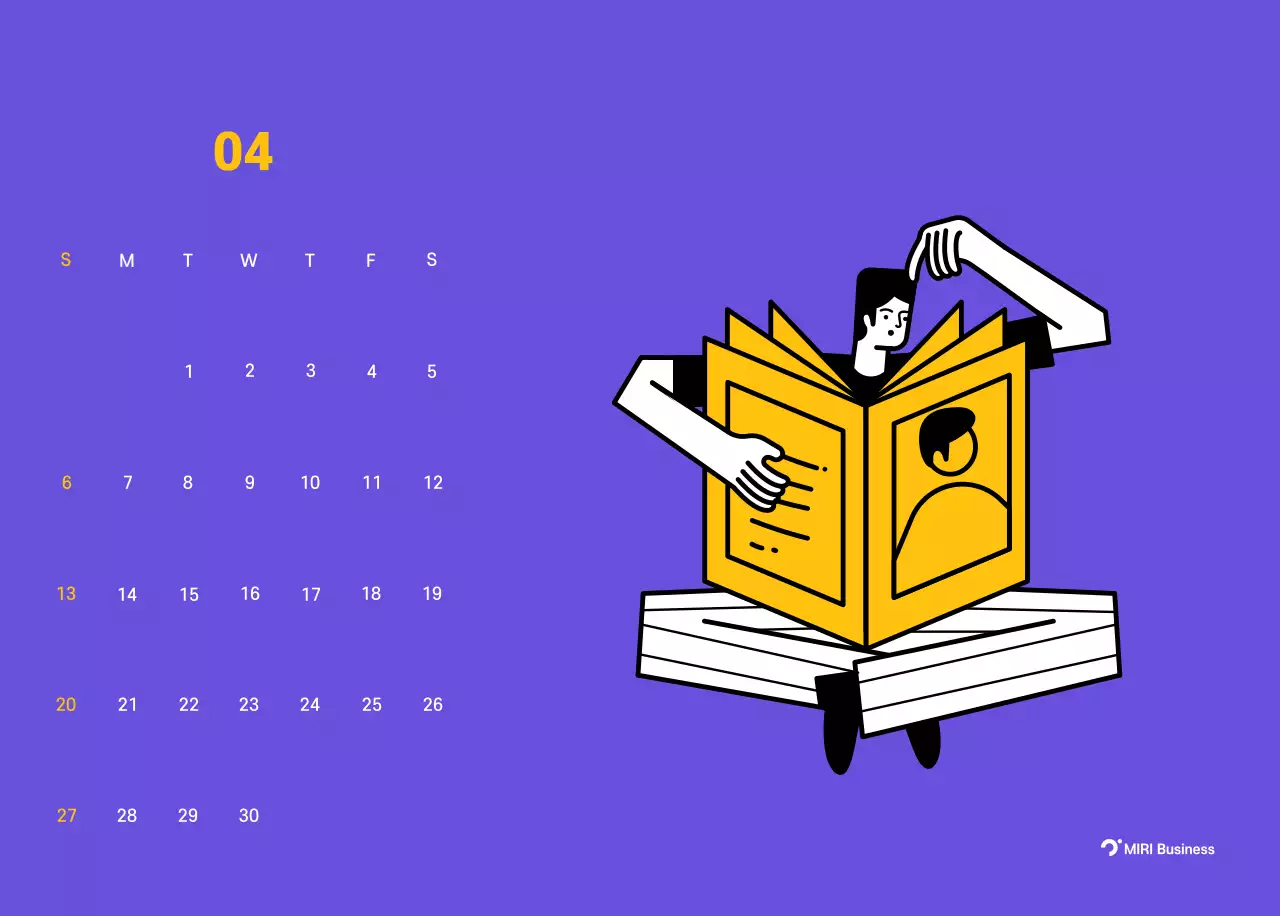 Clean line illustration on a purple background