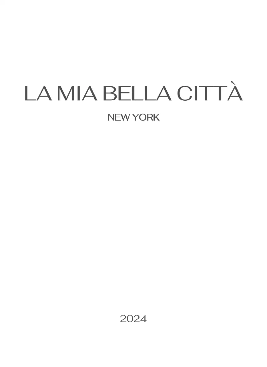 Un calendario fotografico dall'atmosfera pulita e urbana