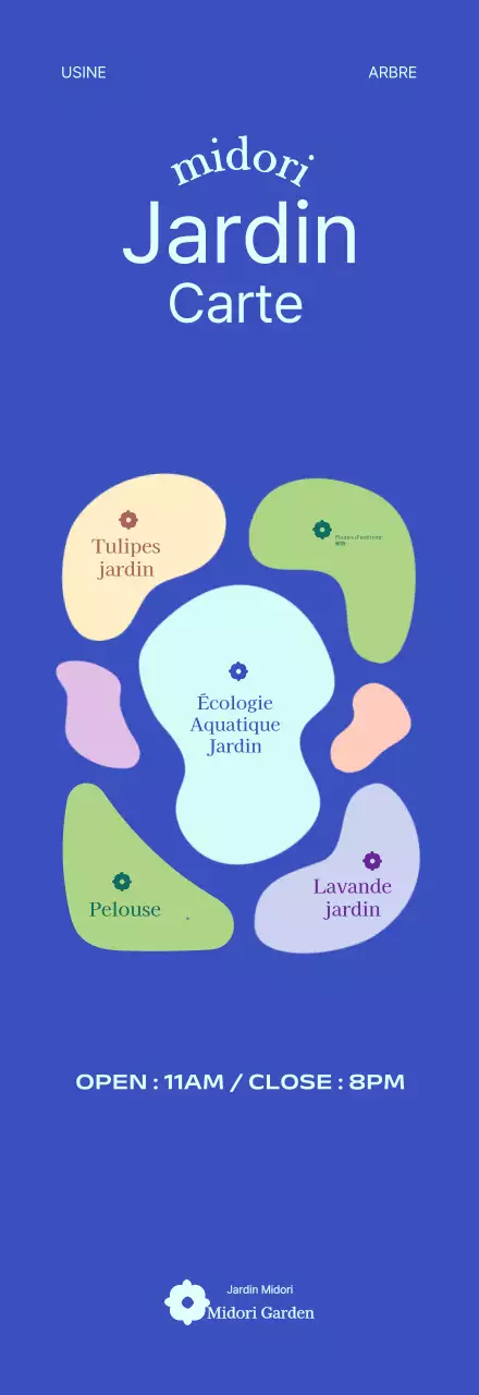 Stylo à bille marchandise fond d'un jardin botanique écologique