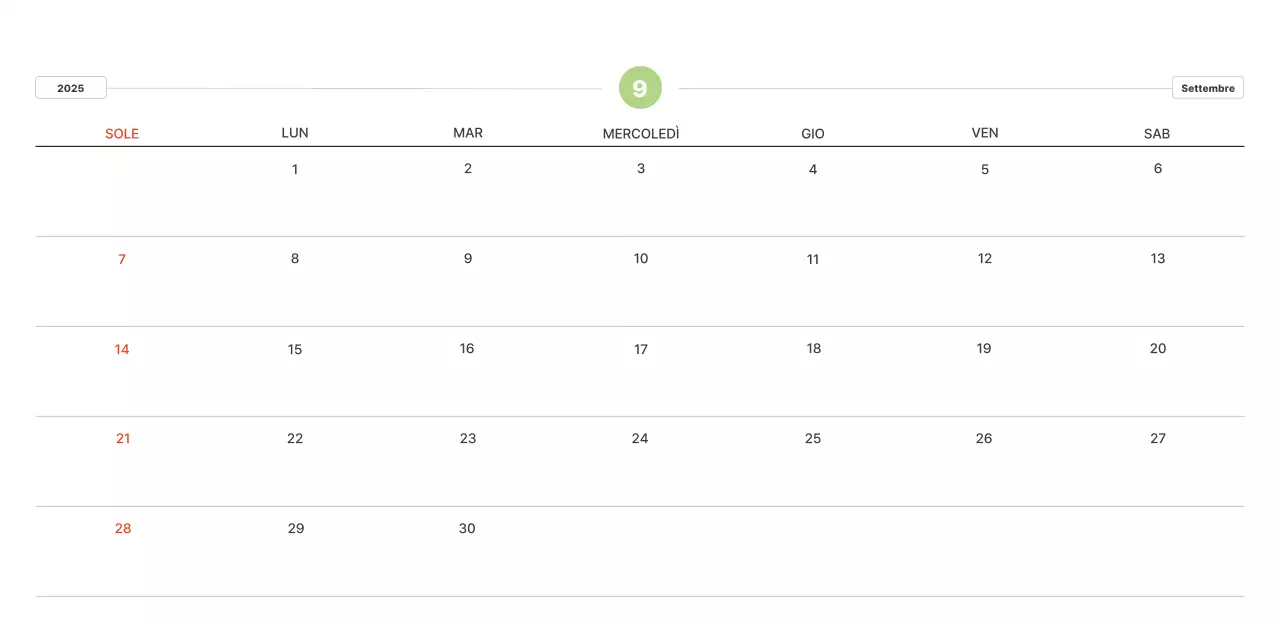 Calda fotografia di paesaggio con colori pastello