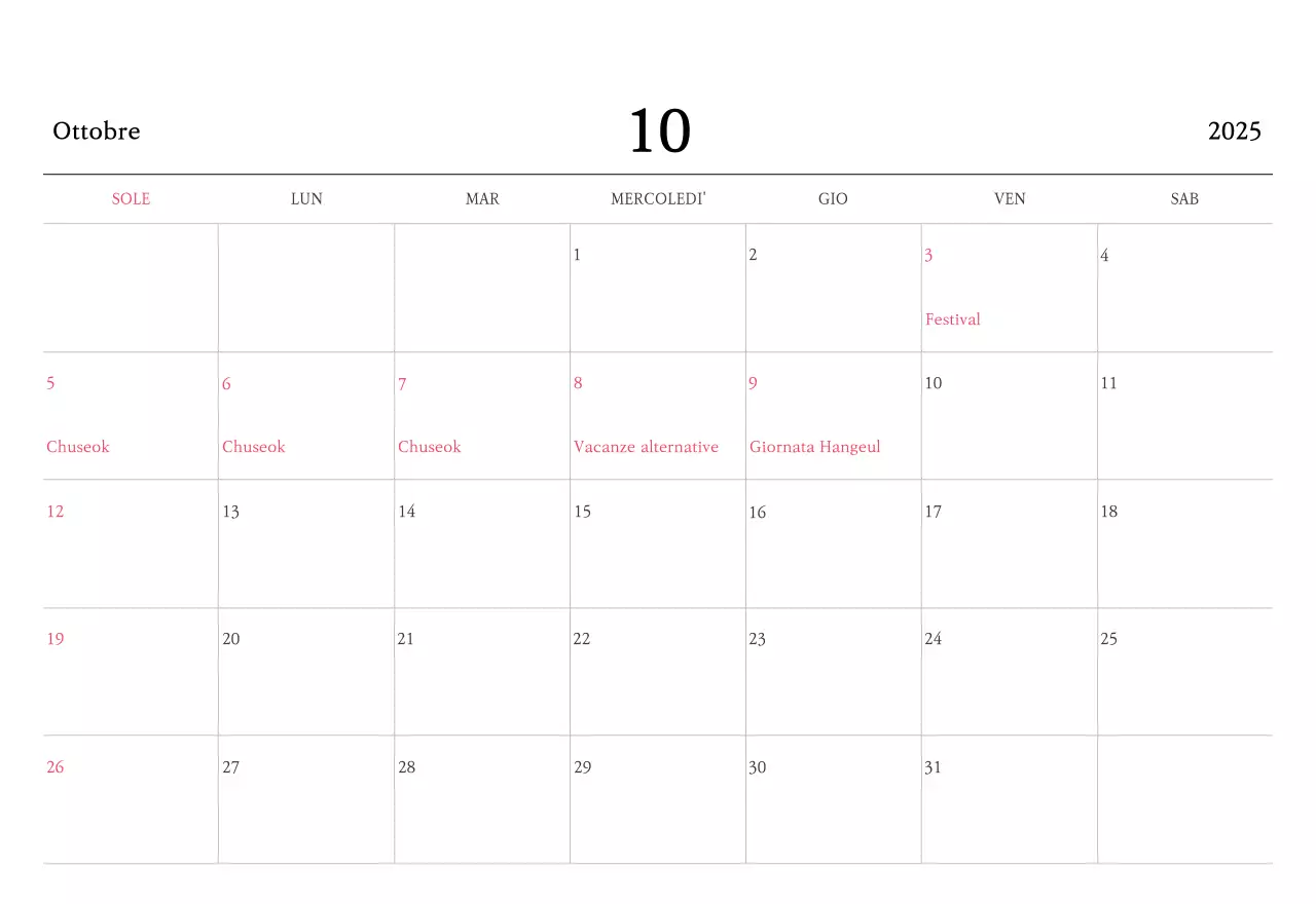 Colori caldiChiese con simpatiche illustrazioni