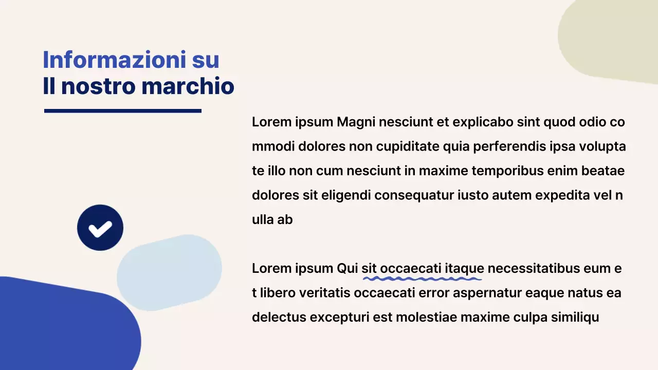 Una guida ai marchi di tendenza delle piccole imprese in blu e giallo