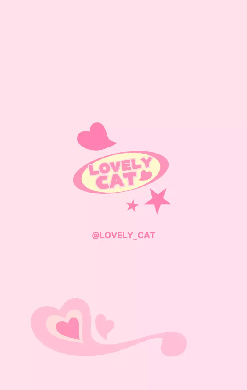 파스텔톤의 키치한 키링 배경지