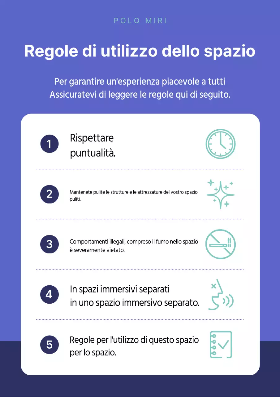 Regole del blu semplici