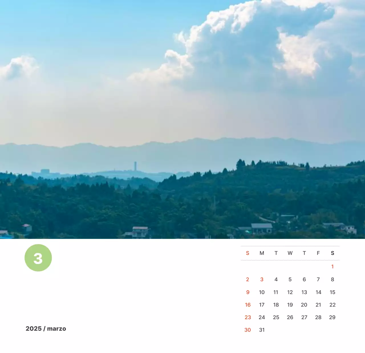 Fotografía de paisajes cálidos en colores pastel