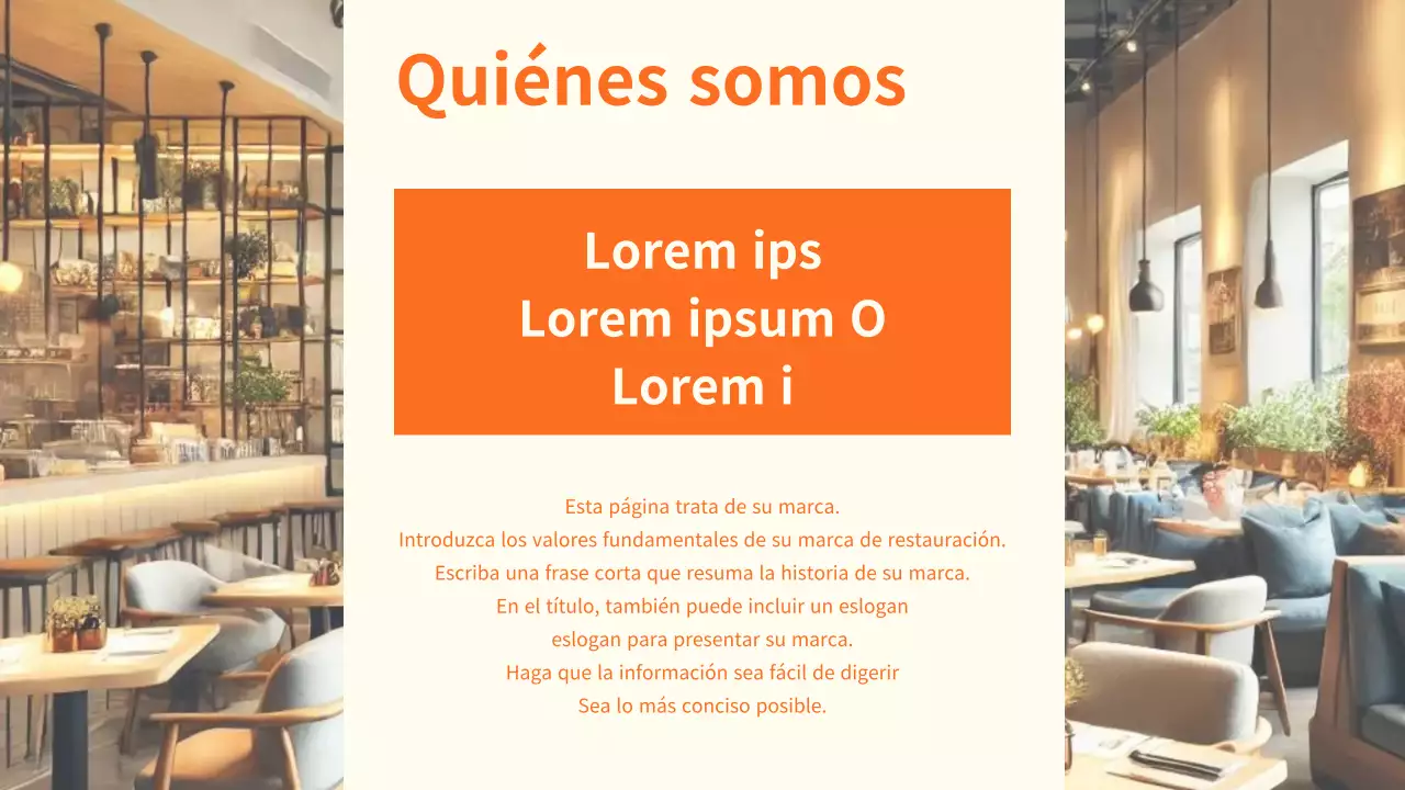 Guía de restaurantes de Orange