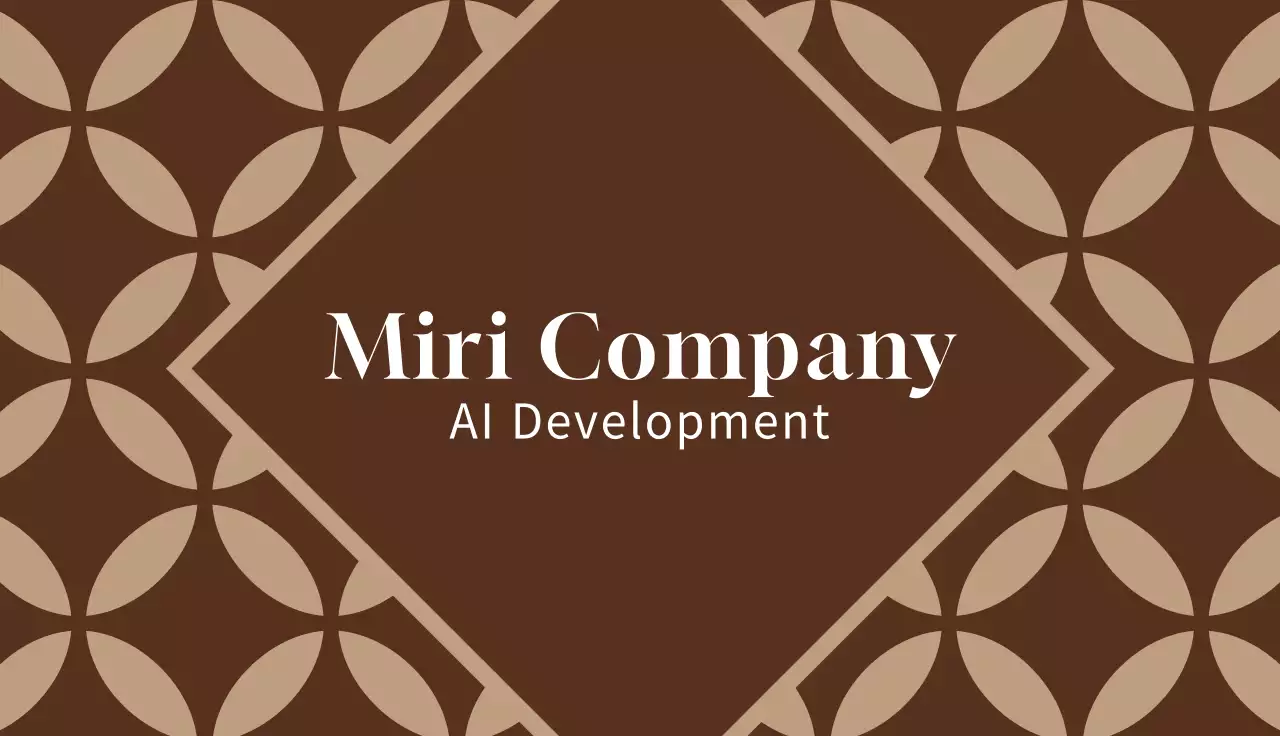 Brown Professional Ai Business Card