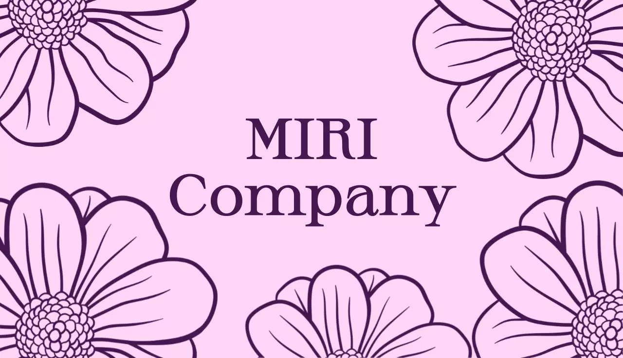 Pink Elegant Business Card