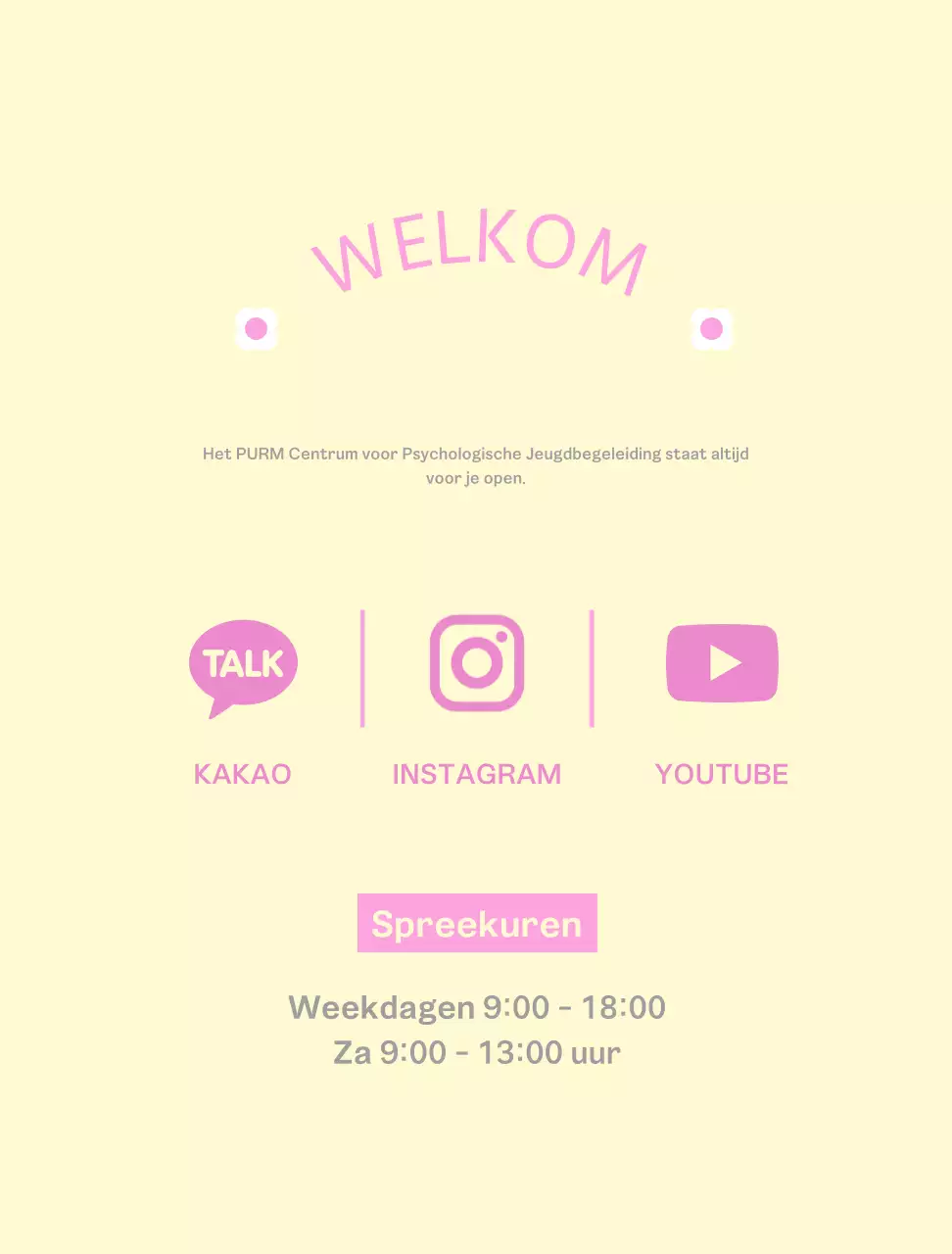 Schattig schoolbehang in geel