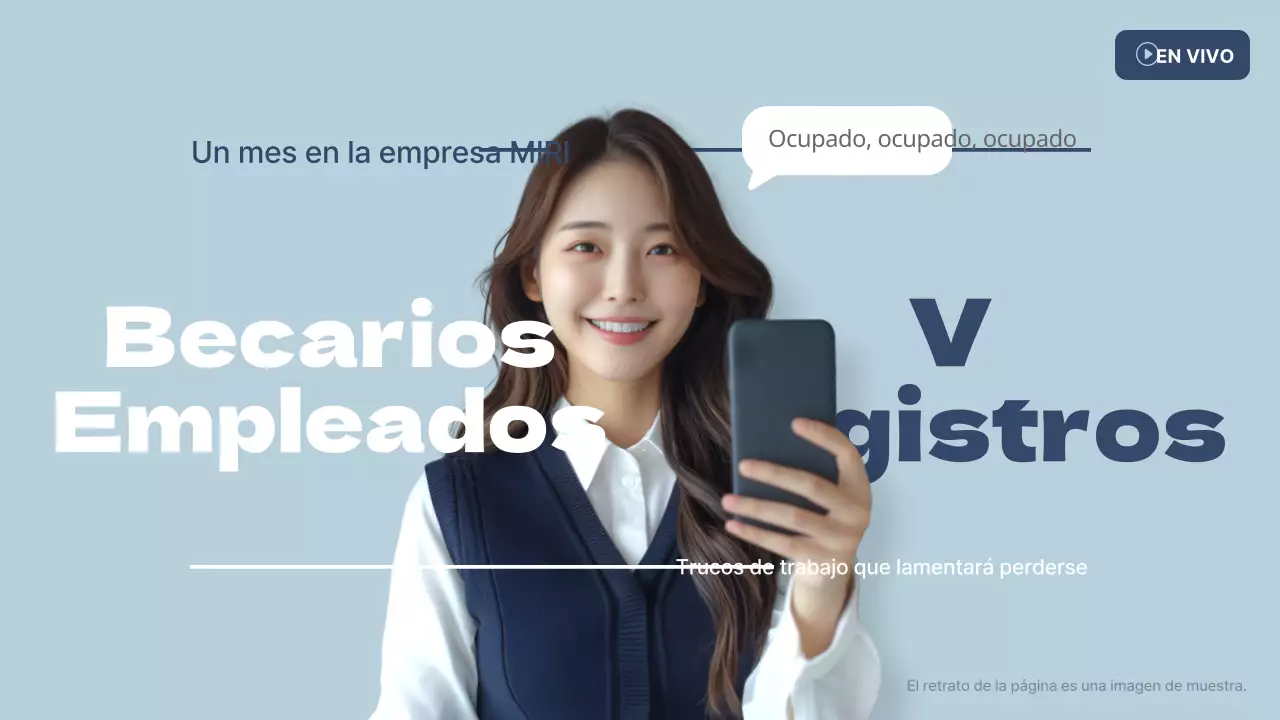 Promover un vlog moderno azul claro