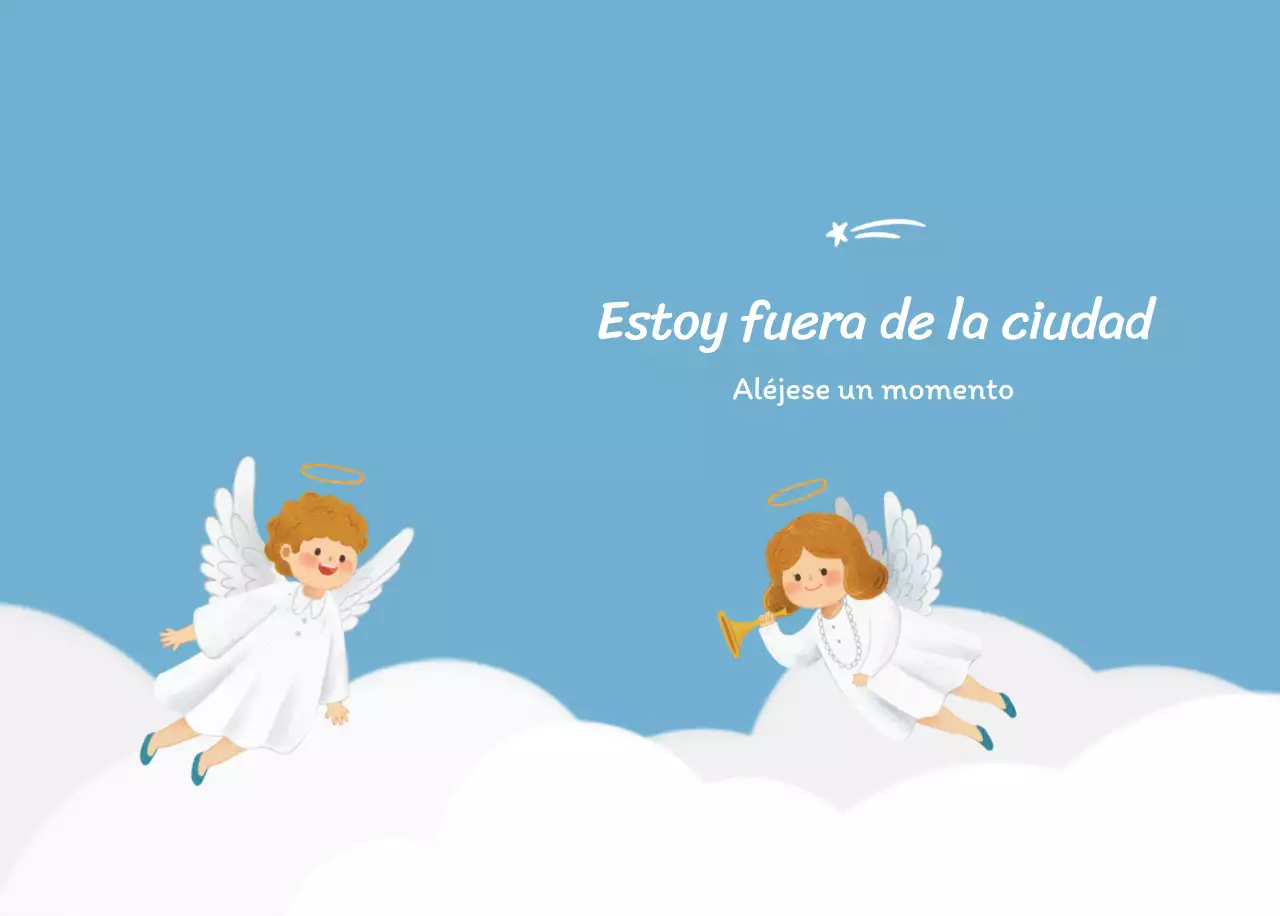 Un calendario devocional con acogedoras ilustraciones y versículos bíblicos sobre fondo azul claro