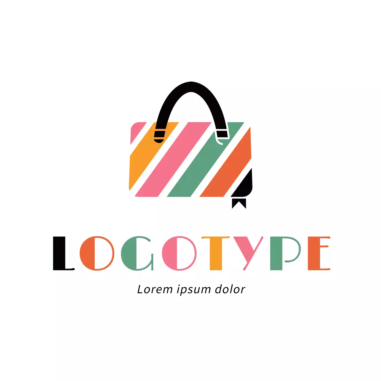 Colorful Modern Design Logo