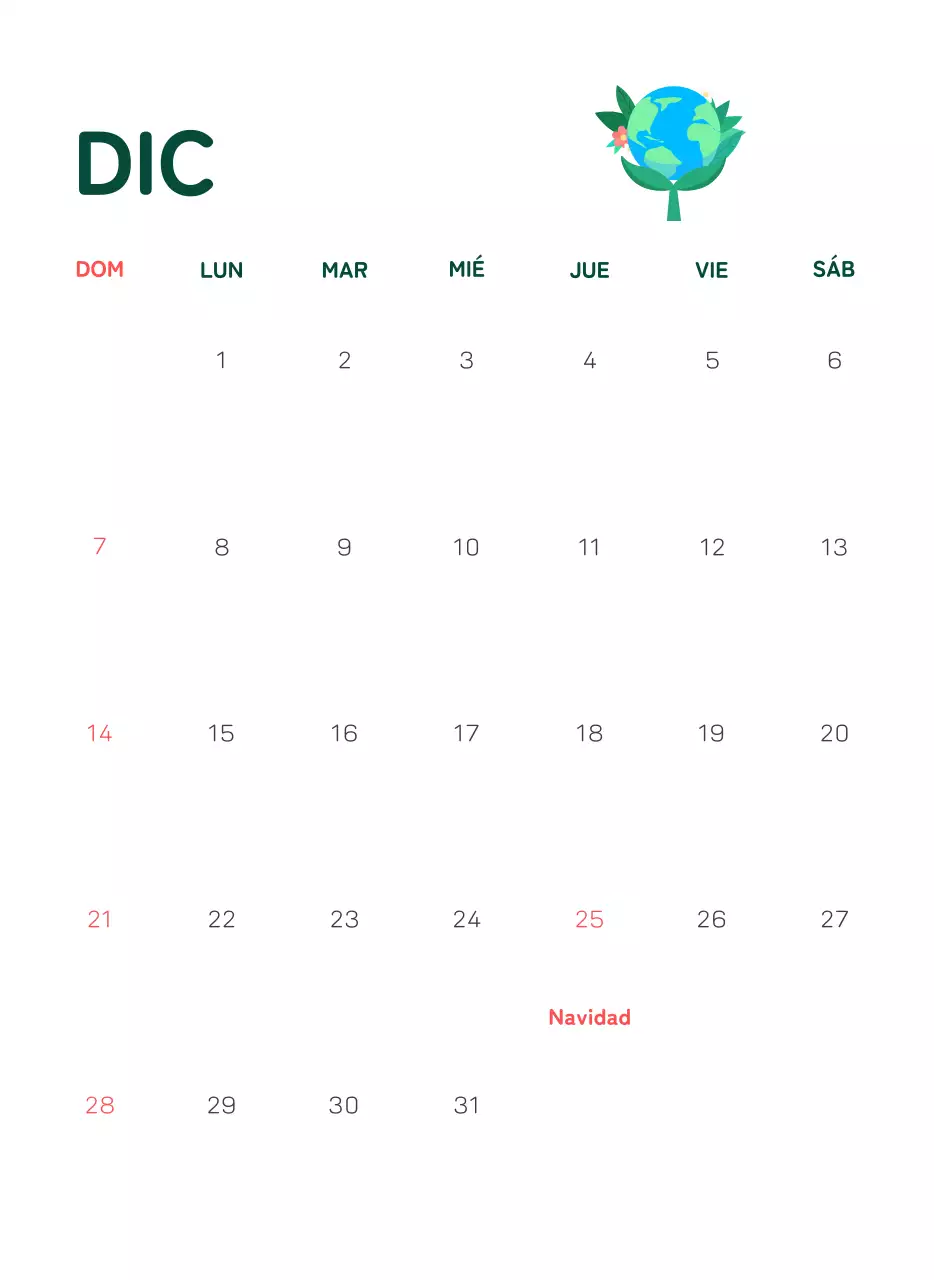 Una fundación social que celebra las fiestas con coloridas ilustraciones de personas y el planeta.