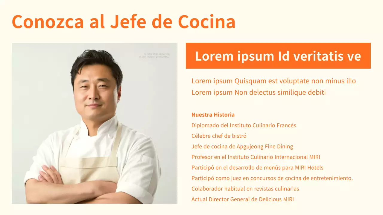 Guía de restaurantes de Orange