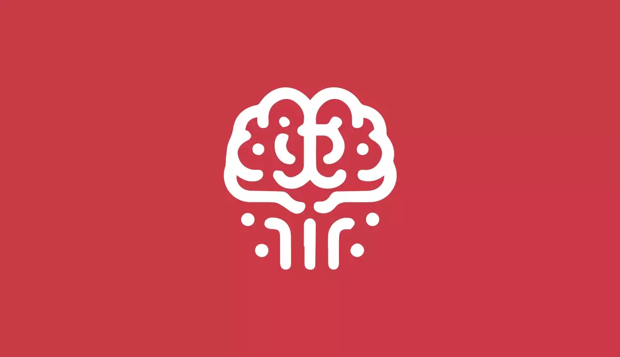 Red Modern Ai Business Card