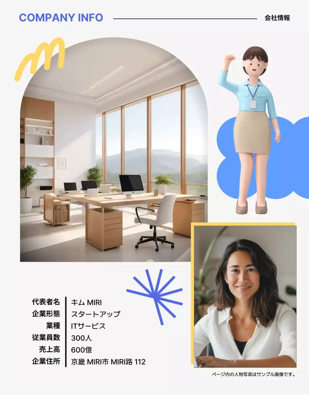 青 ポップ 採用 ポスター 詳細ページ