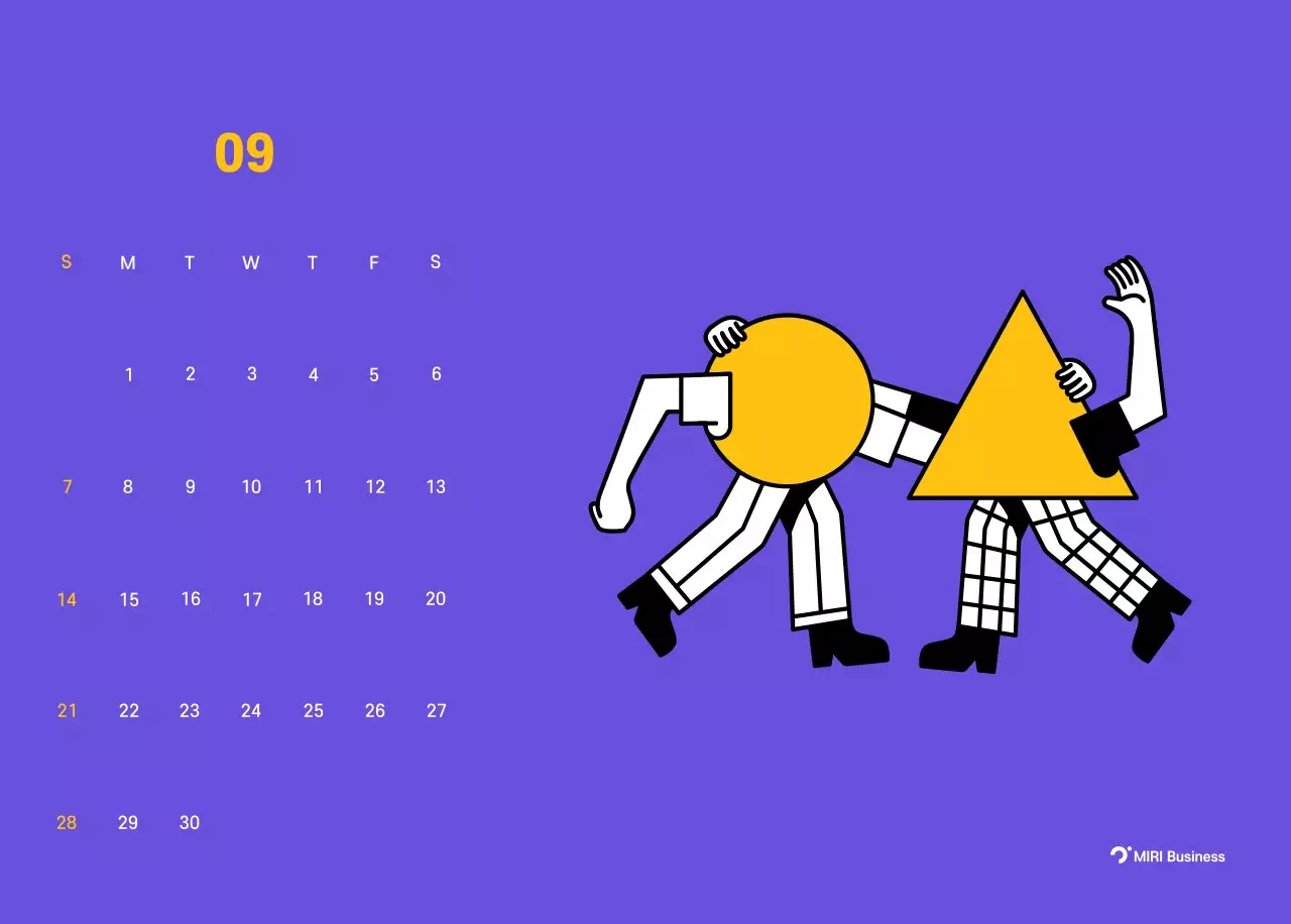 Clean line illustration on a purple background