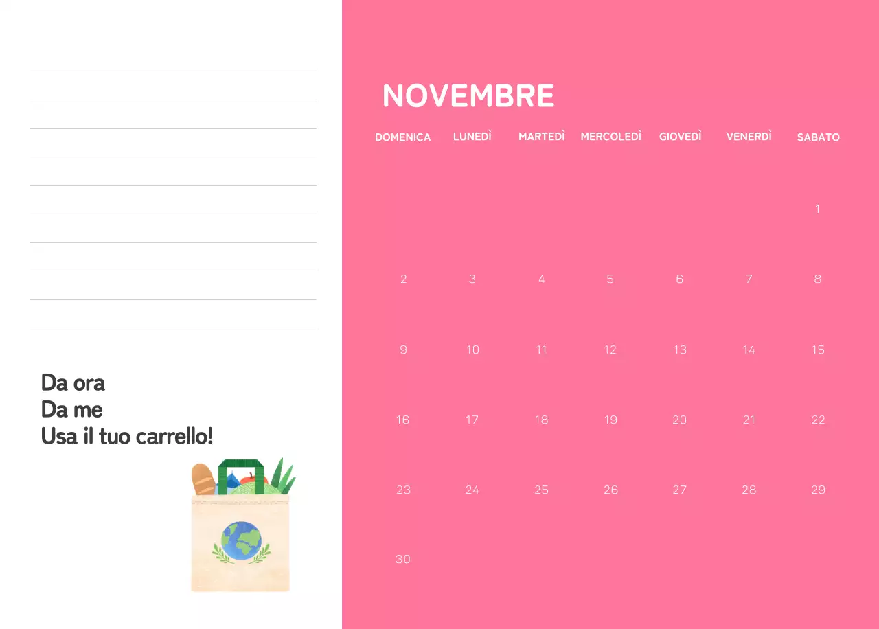 Una fondazione sociale che celebra le festività natalizie con illustrazioni colorate di persone e del pianeta.