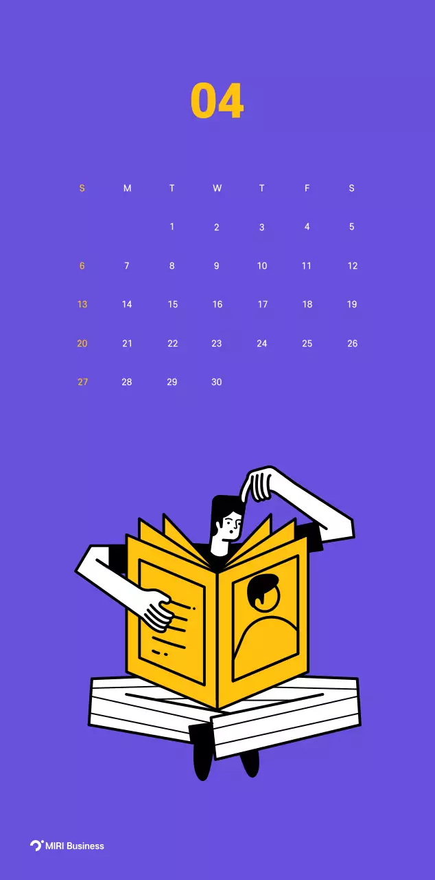 Clean line illustration on a purple background