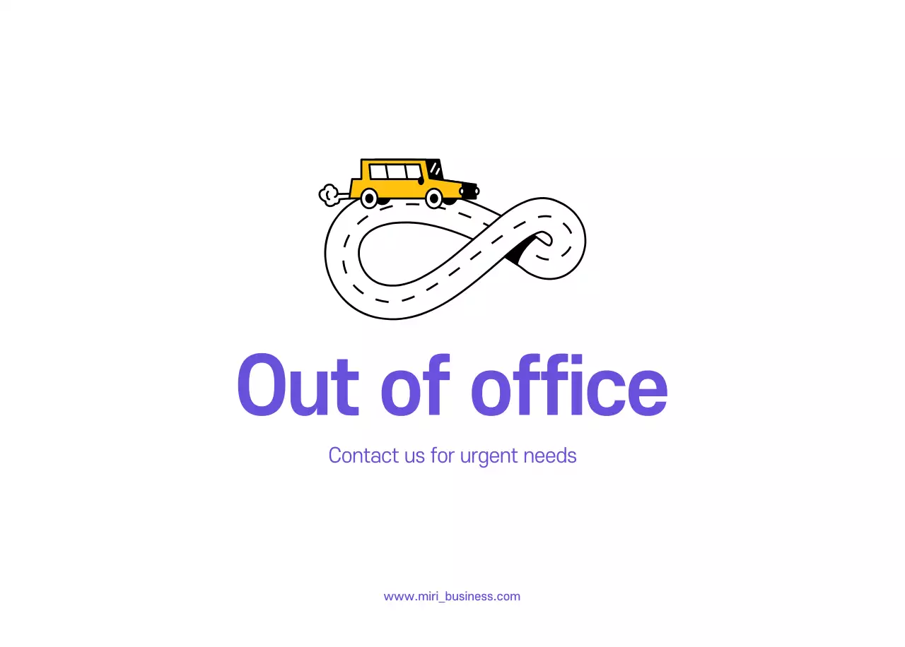 Clean line illustration on a purple background