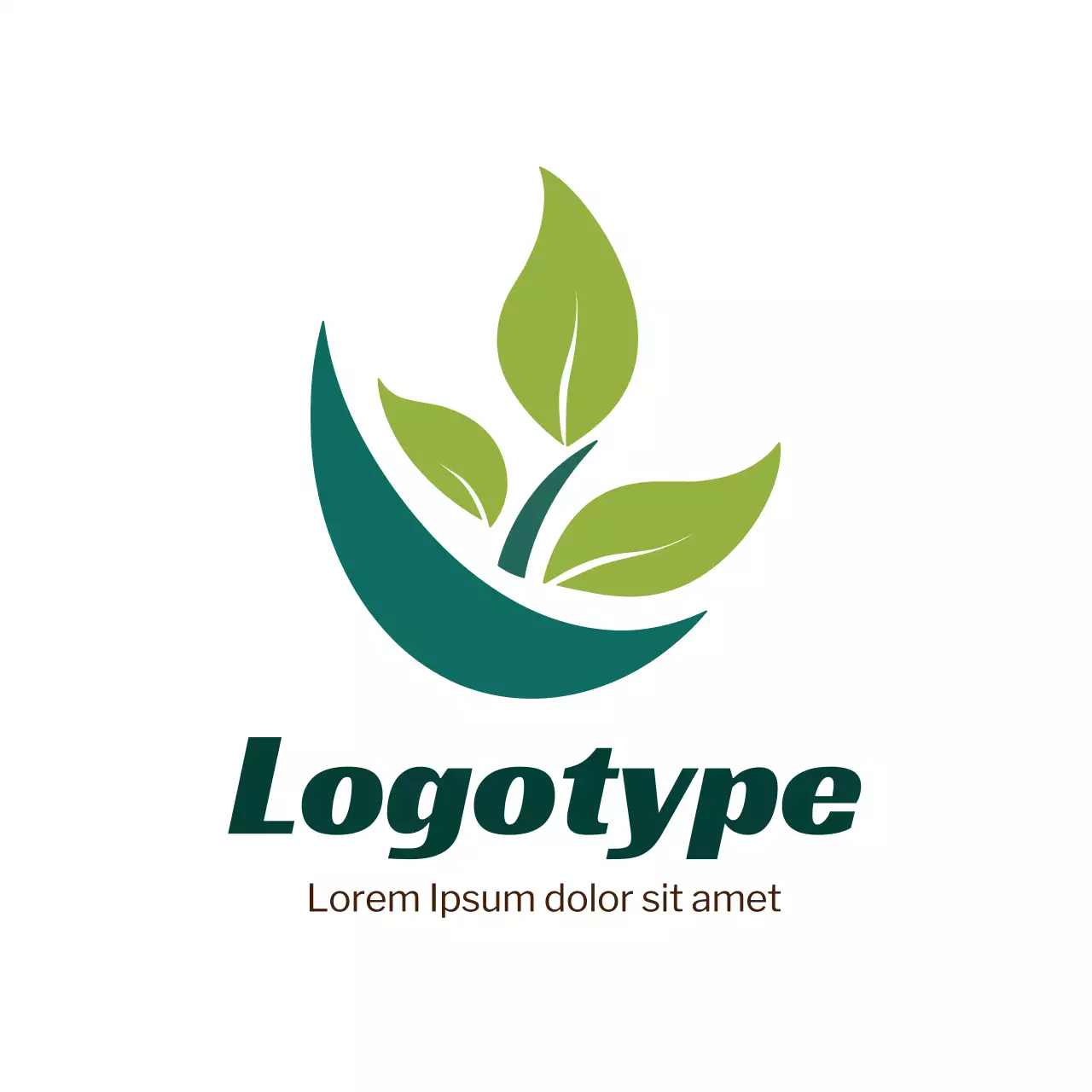 Green Minimalist Nature Logo